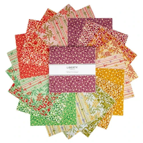 Liberty Festive Magic - Charm Pack - 5in Squares (42p)