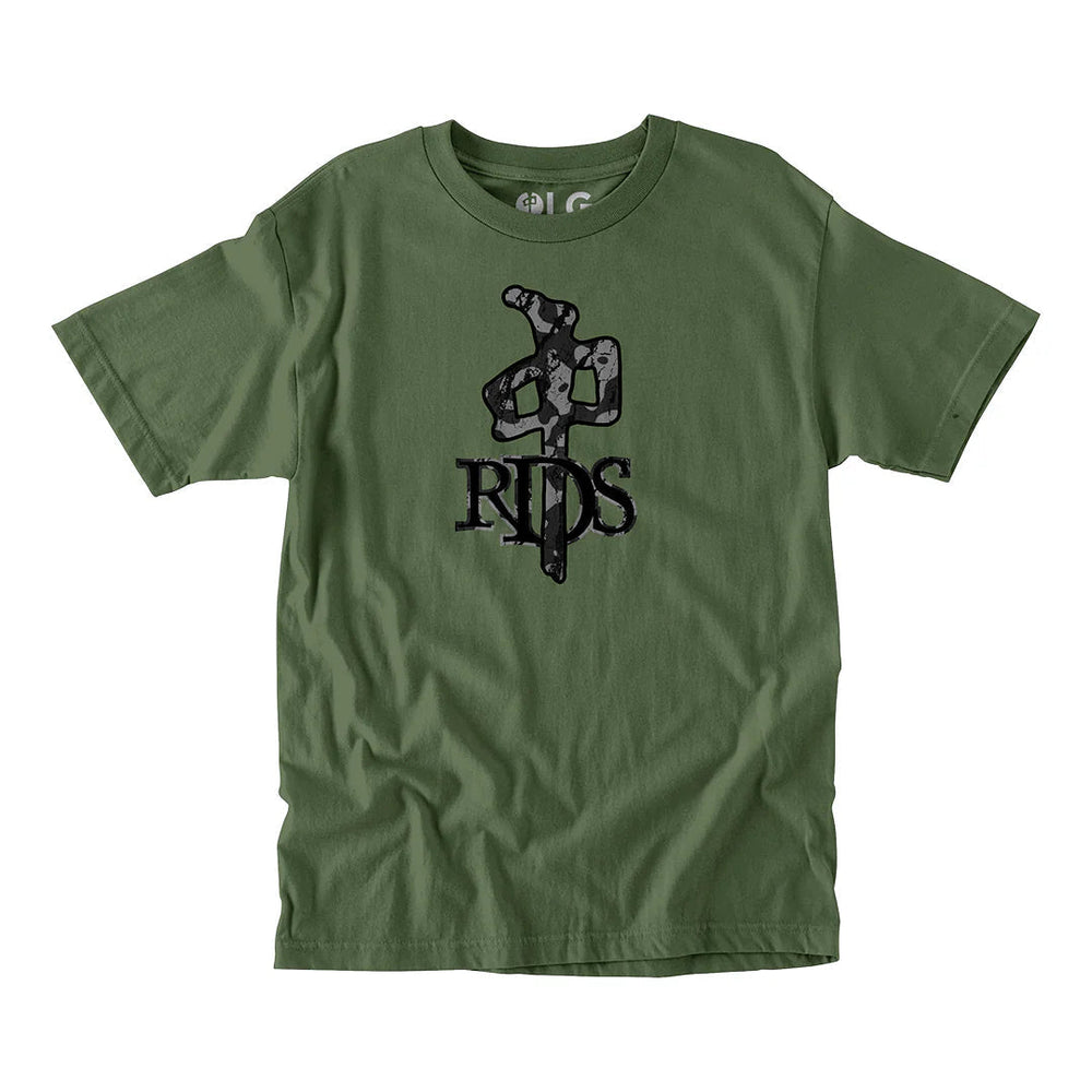 Red Dragon 'OG Bark Camo' Tee - Army Green/Grey