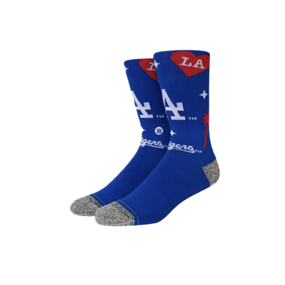 Chaussettes Stance x MLB 'Los Angeles Dodgers Landmark' - Bleu/Blanc
