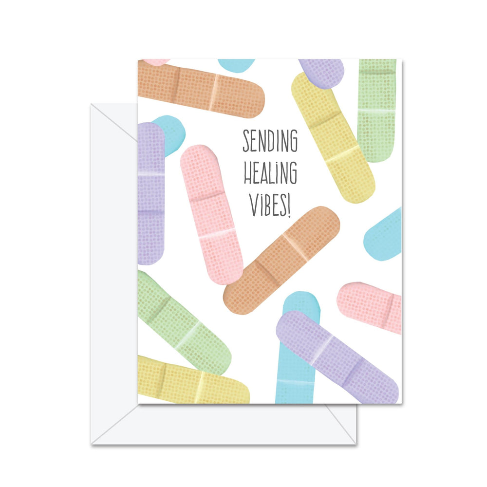 Sending Healing Vibes! - Greeting Card