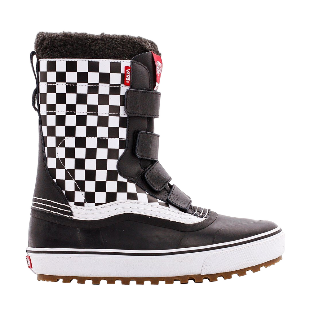 Bottes d'hiver Vans 'Standard Waterproof MTE' à Velcro - Carreaux