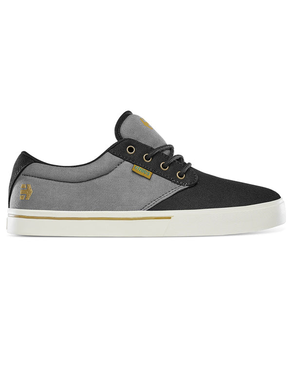 Etnies 'Jameson 2 Eco' Shoes - Black/Dark Grey/Gold