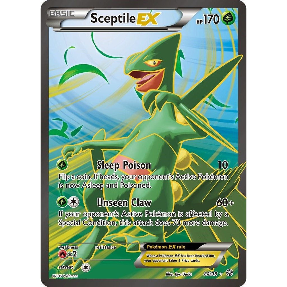 Sceptile EX (84 Full Art) (84/98) (AOR)