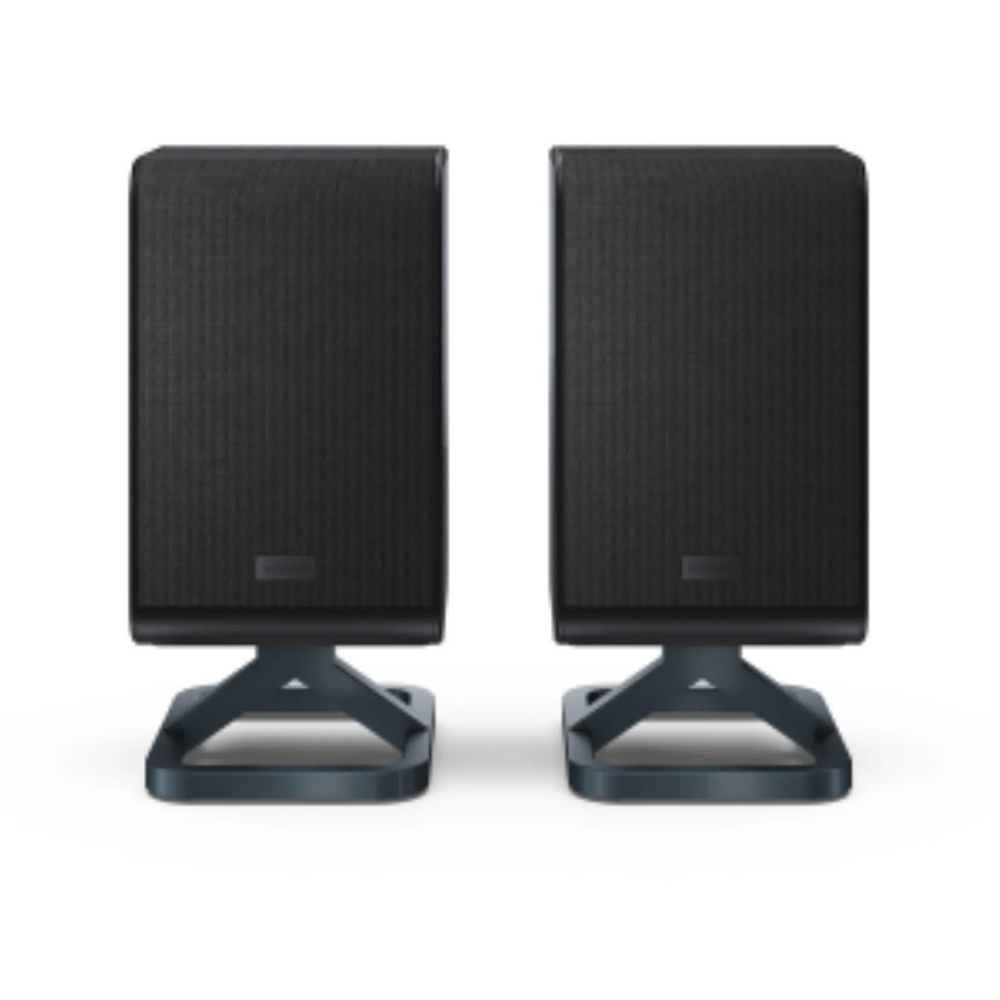 Sharp HT-SPR52021-BK 2.0.2 Wireless Rear Surround Speakers – 200W Peak Power