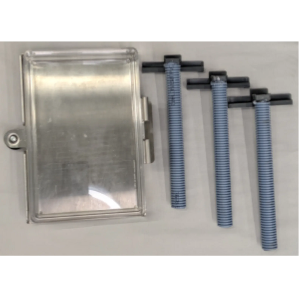 TITAN 4 TIER DRAINING PIPE KITS WITH BLACK HOOKS