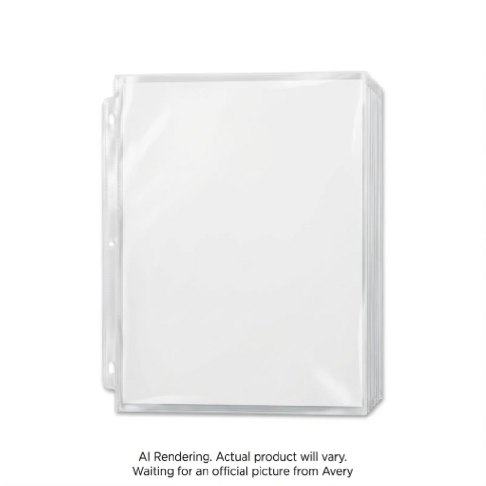 SHEET PROTECTOR, STANDARD WEIGHT, CLEAR, 100/PK