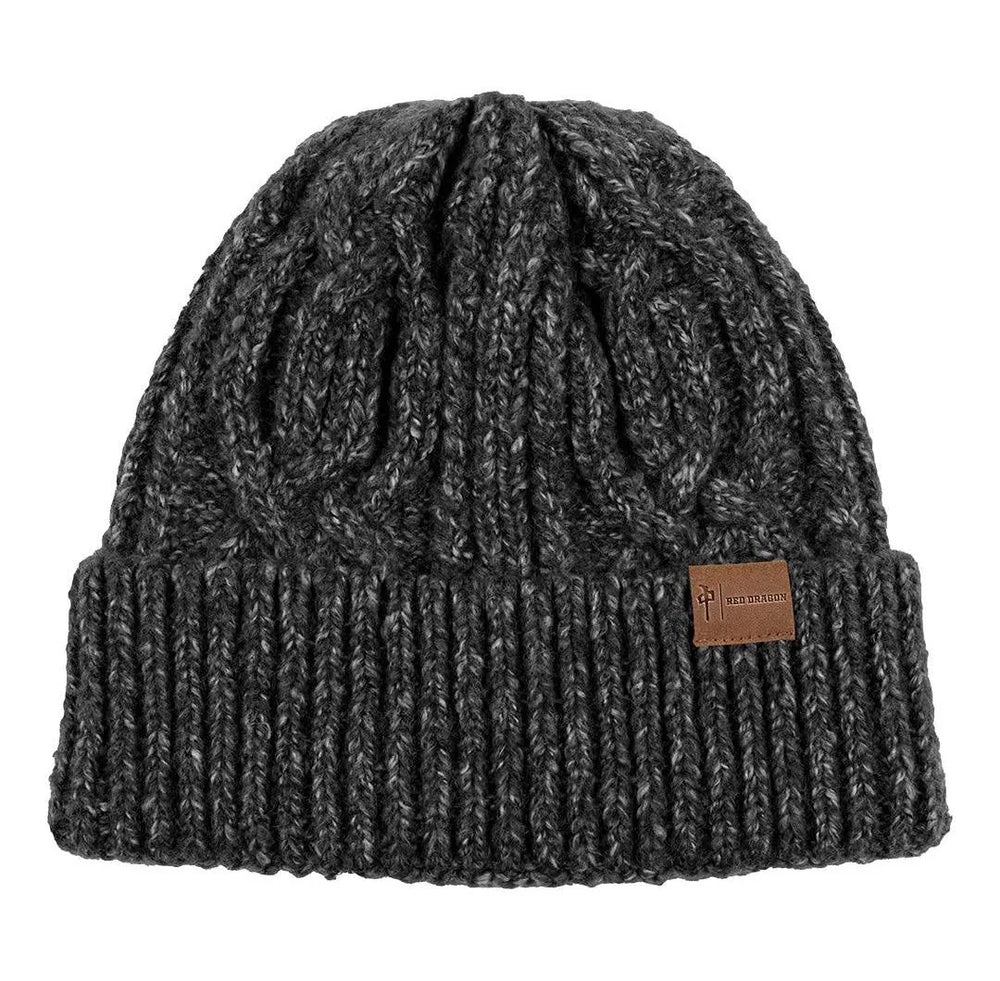 Red Dragon 'Toque Loose Knit' Beanie - Charcoal