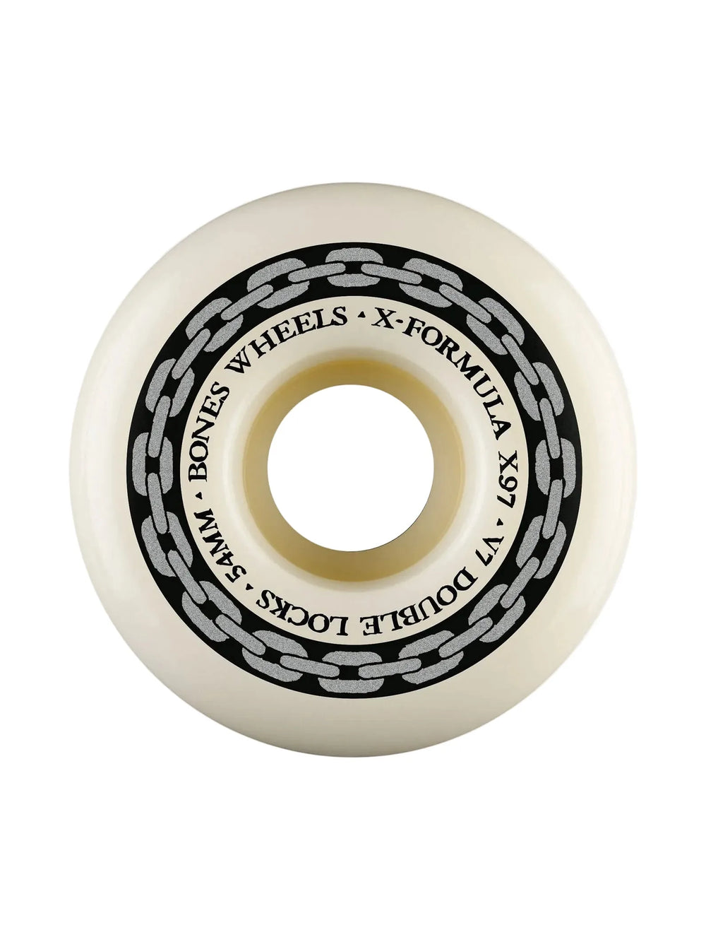 Roues 'XF Double Locks' V7 97A de Bones 54MM - Naturel