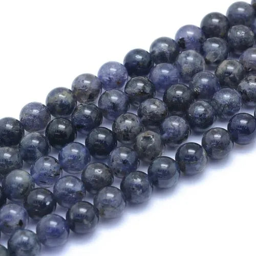 Iolite Gemstone Bead