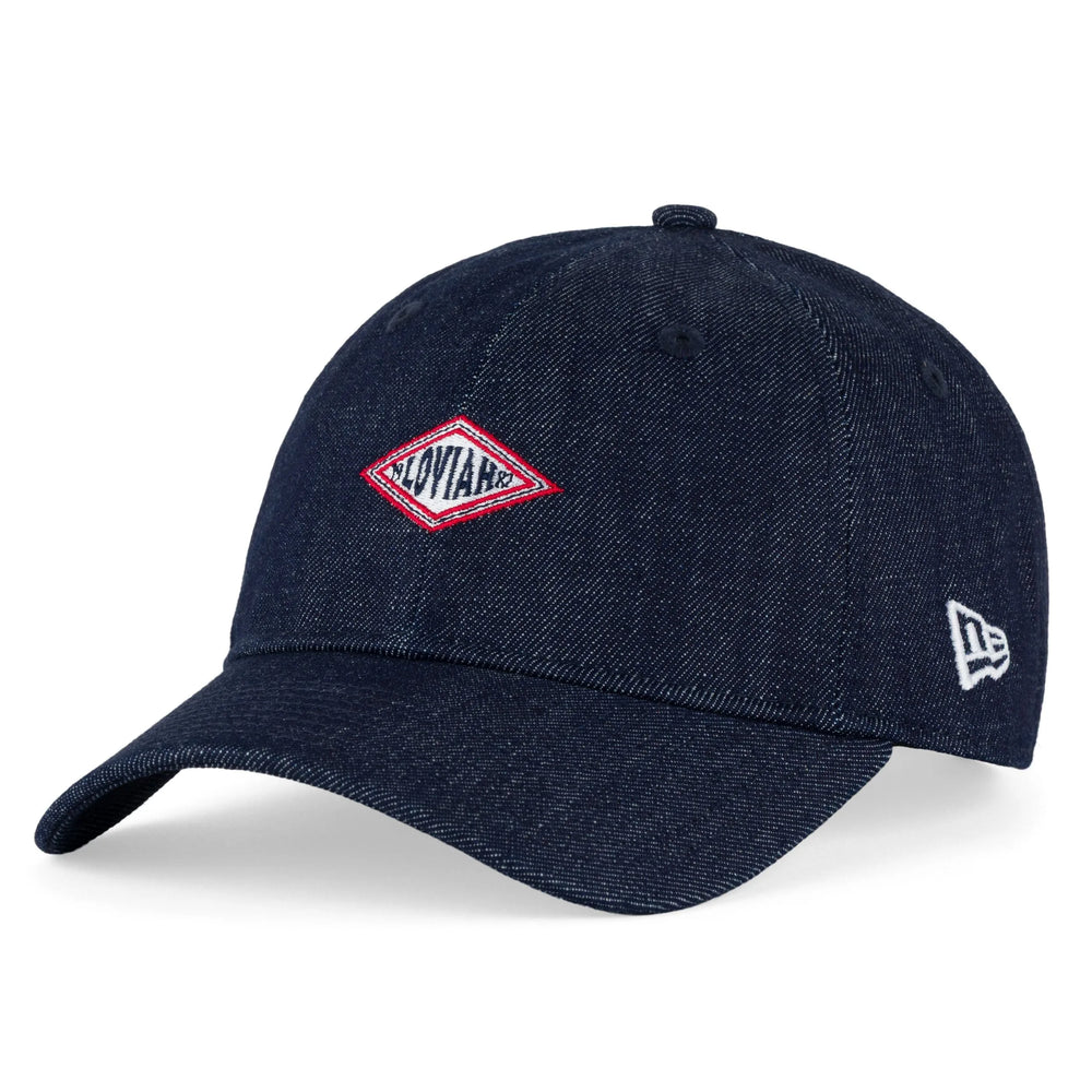 Casquette Loviah x New Era 'On The Block' à sangle - Denim