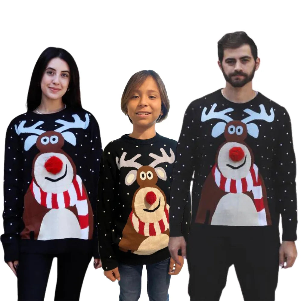 Family Bundle - Nosy Reinder Sweater