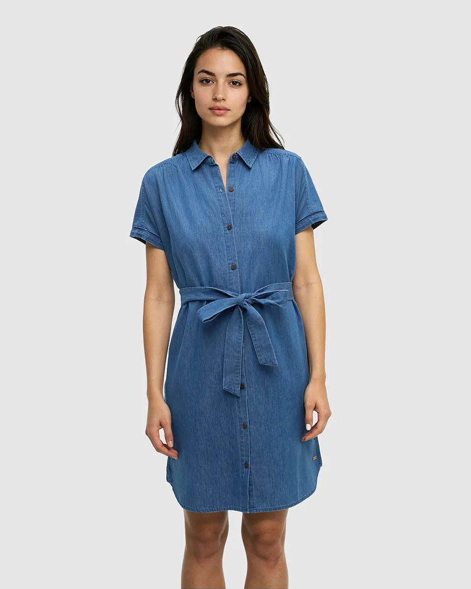 Robe en denim Tern