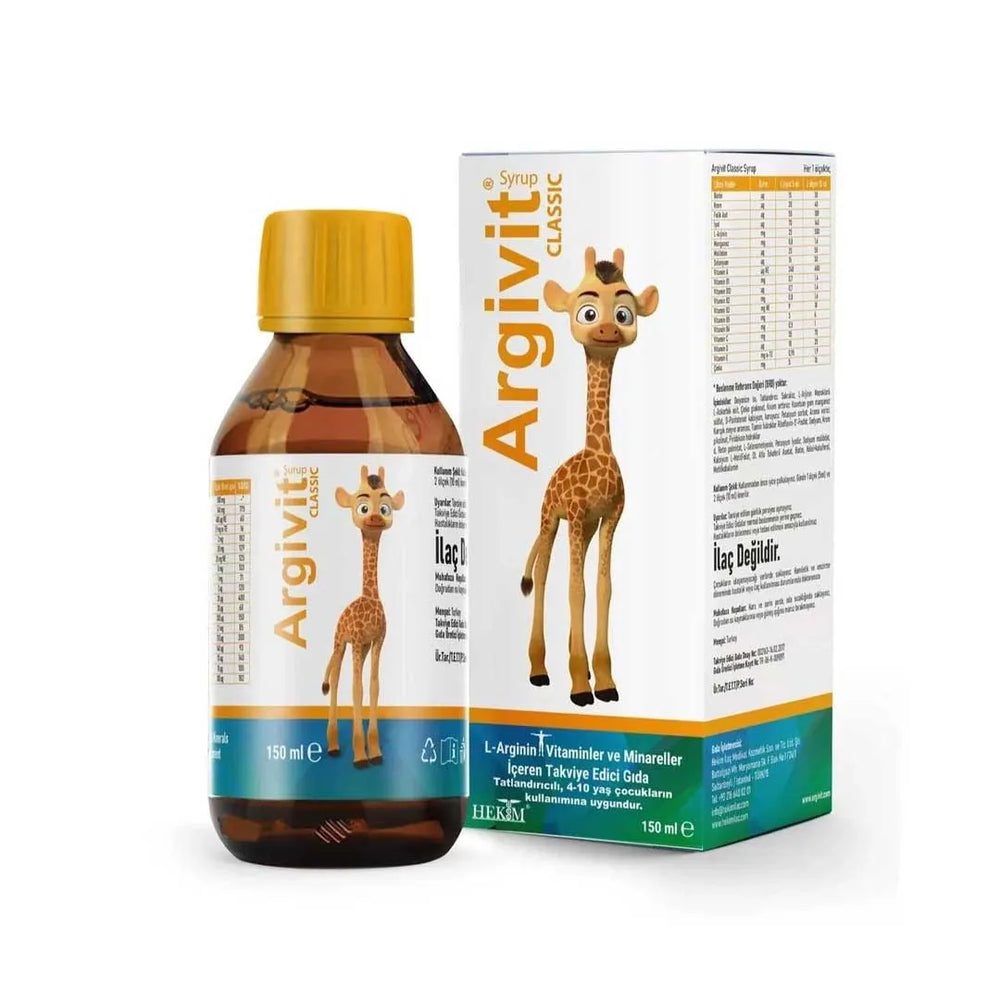 Sirop Multivitamines Argivit Classic – 150 ml
