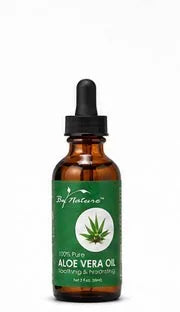 HUILE D'ALOÈS VÉRA 100% PURE BY NATURES 2 OZ