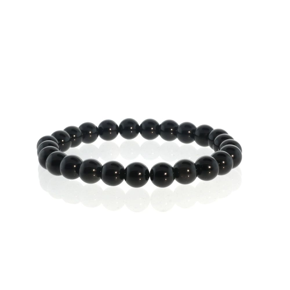 Bracelet Rond en Obsidienne Arc-en-ciel - 8mm