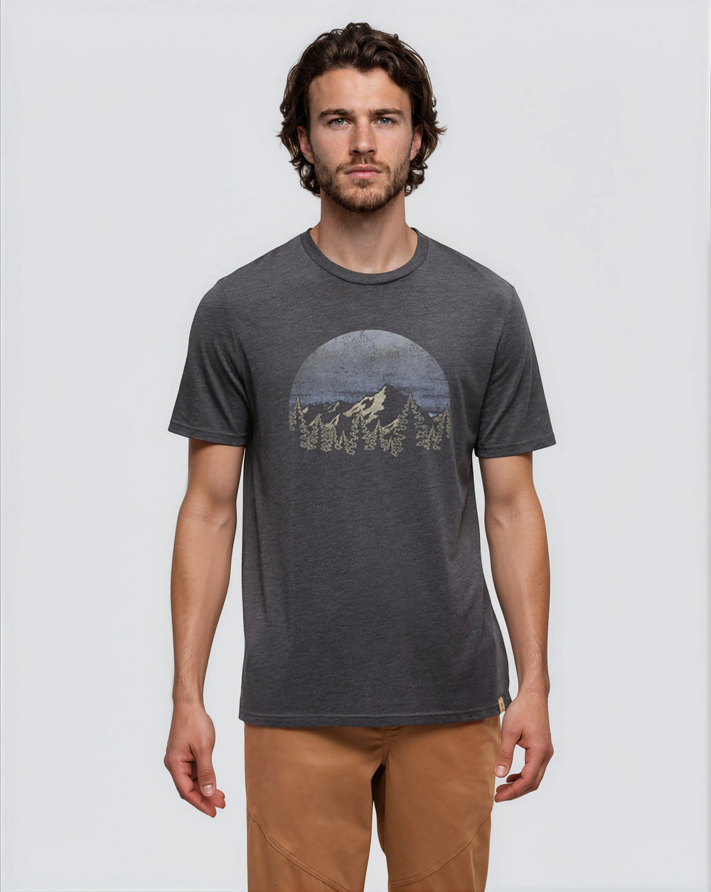 T-shirt "Coucher de soleil vintage"