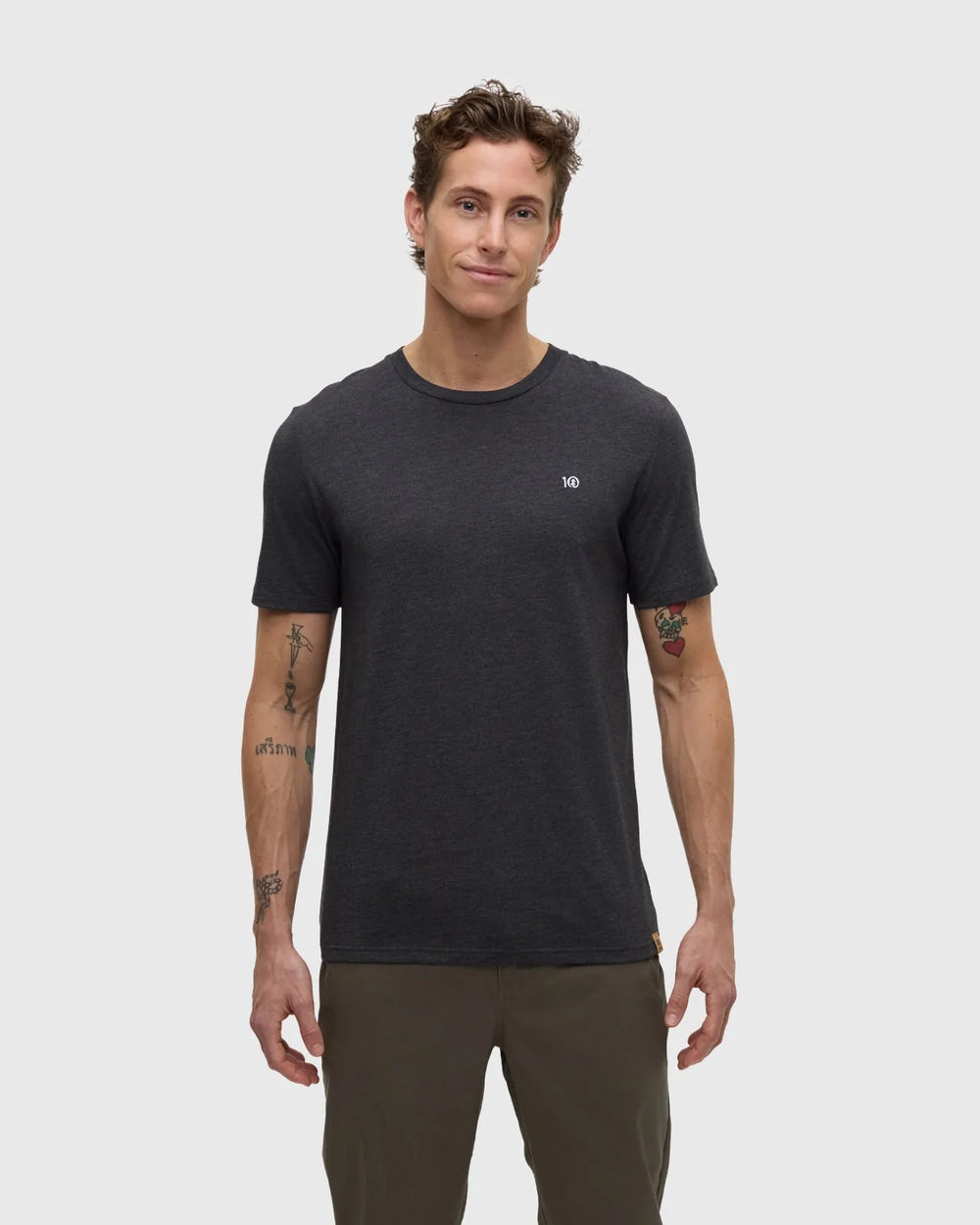 T-shirt "Dix" brodé