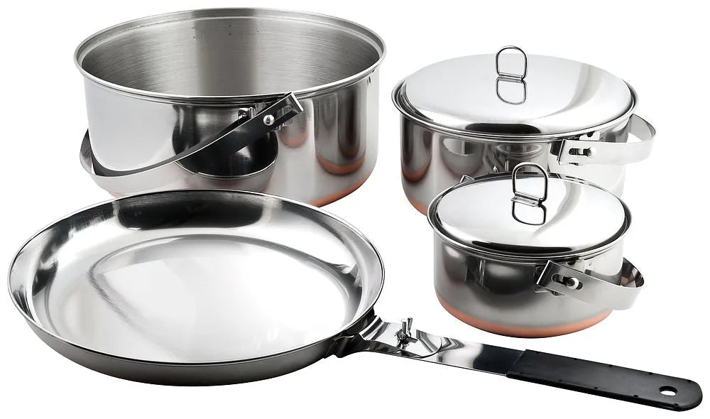 Ensembles de cuisine d'expédition Chinook Ridgeline en acier inoxydable