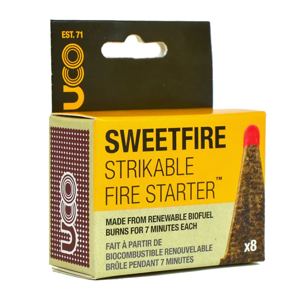 UCO Original Sweetfire Allume-feu à Frapper 8 Unités