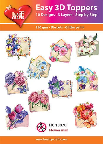 Easy 3D - Fleurs Décoratives Salutations