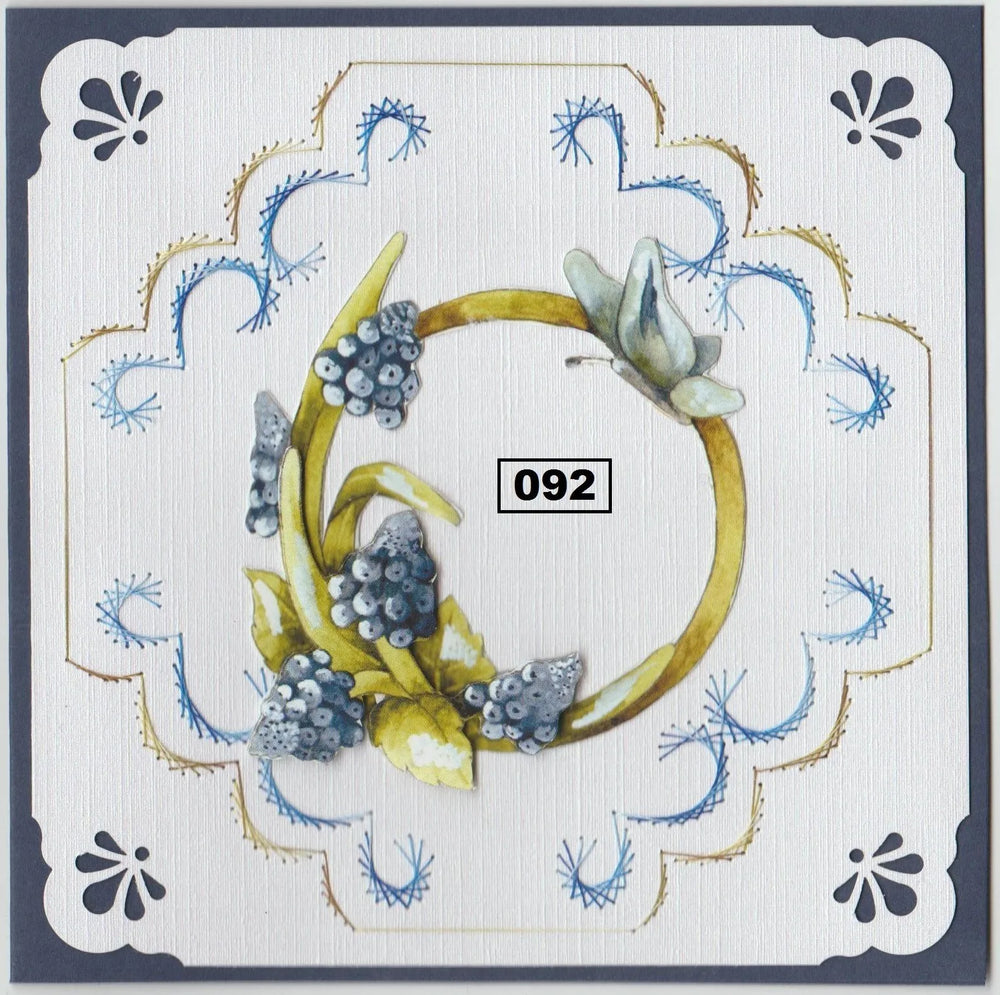 Patron de broderie numérique Laura's Design - Diamant Fantaisie