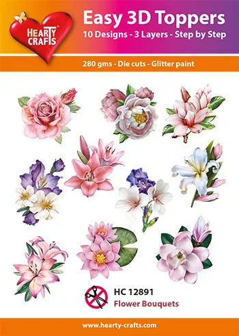 Fleurs 3D Faciles à assembler