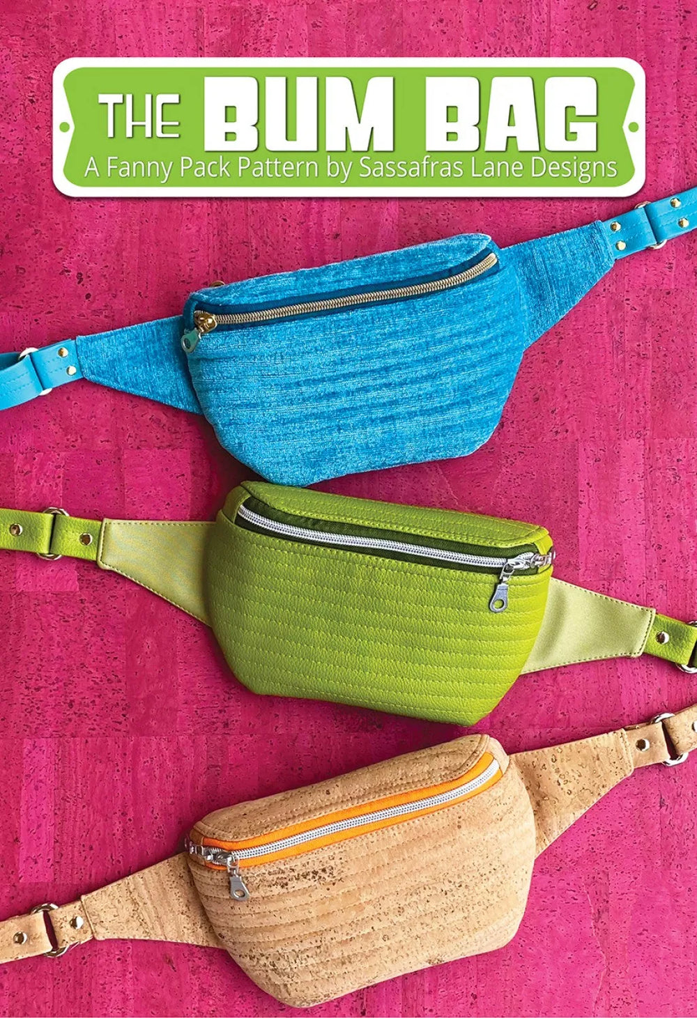 Le Sac Banane - Patron de Sacoche par Sassafras Lane Designs