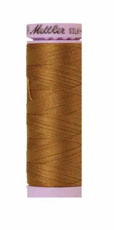 Mettler Silk-Finish 50wt Solid Cotton Thread 164yd/150M Bronze Brown