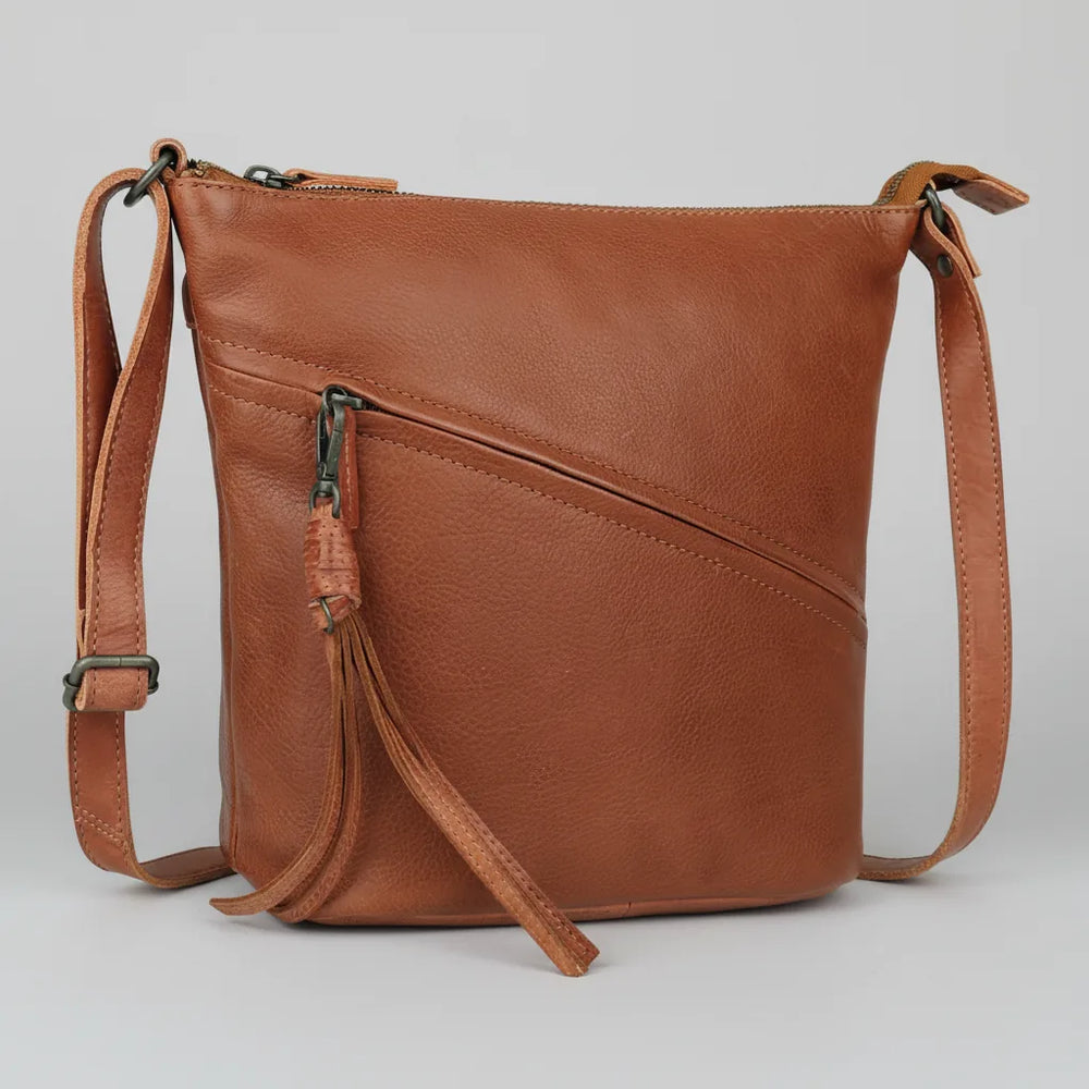 MET Premium Leather Crossbody Bag. Sleek Urban Organiser