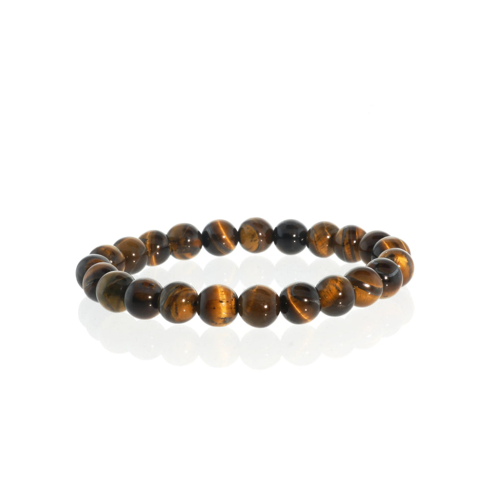 Bracelet en Œil-de-tigre doré
