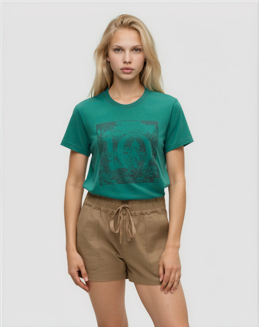 T-shirt avec logo « Vie de lac »