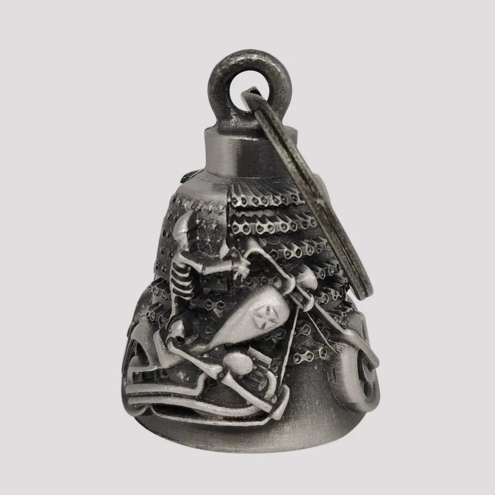 Clochette Gardienne pour Moto avec Crâne