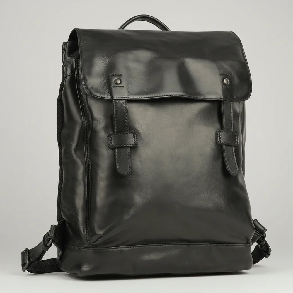 Sac à dos MET en cuir haut de gamme. Sacoche urbaine