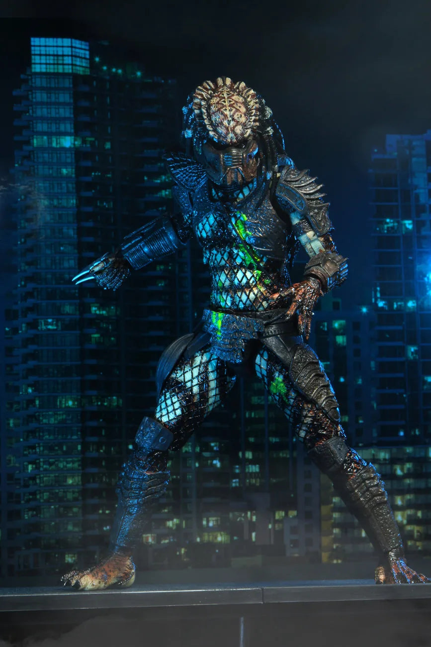Neca - Predator 2 Chasseur Urbain Ultime Endommagé au Combat