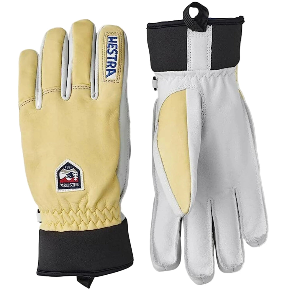 Hestra Unisex Army Leather Wool Gloves Sizes 8 & 9