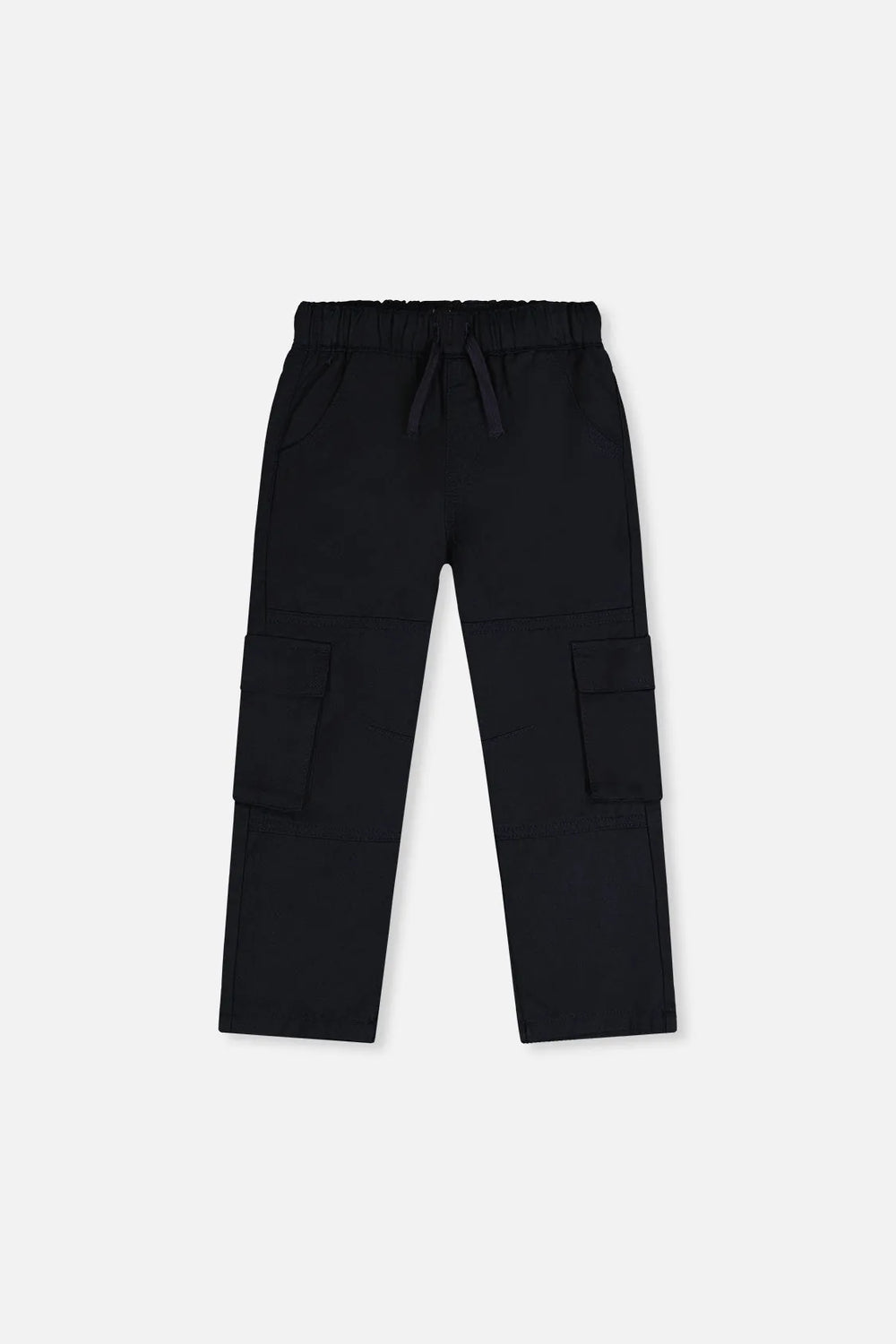 Twill Pants With Cargo Pockets Dark Blue