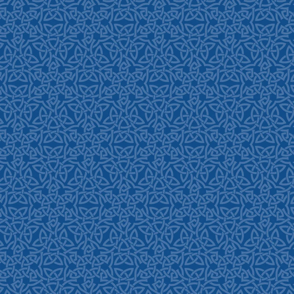 Celeste - Camelot Fabrics - Celtic Knots - Blue