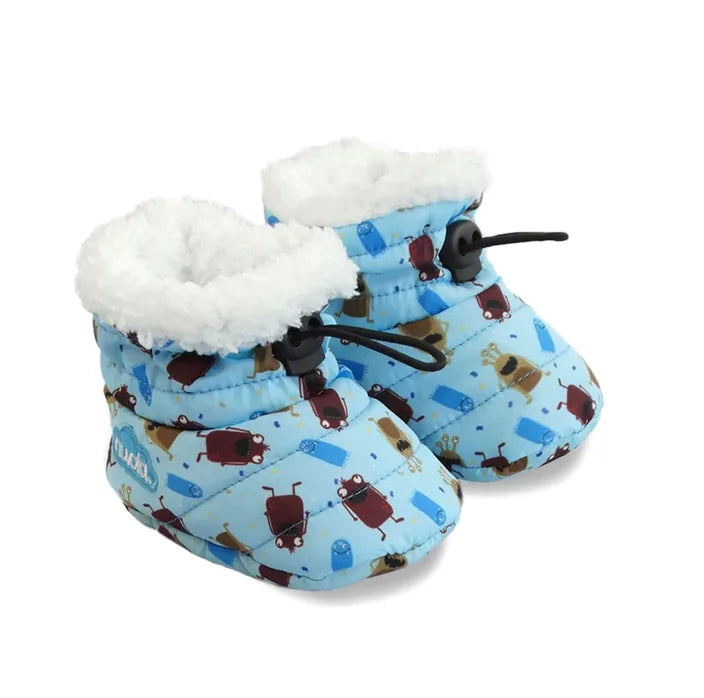 Nuvola Printed Baby Slippers