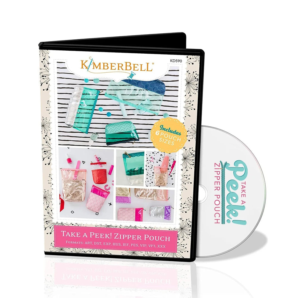 Kimberbells Take A Peek! Zipper Pouch