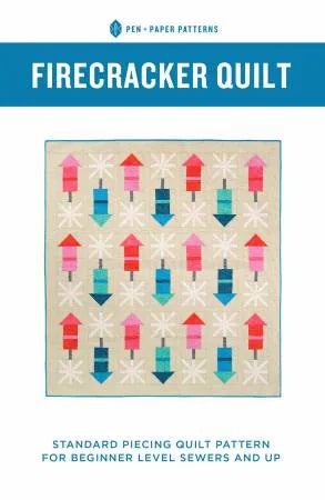 Firecracker Quilt Pattern - Pen & Paper Patterns - PAPP22