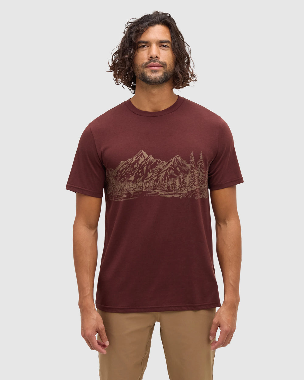 T-shirt paysage de montagne