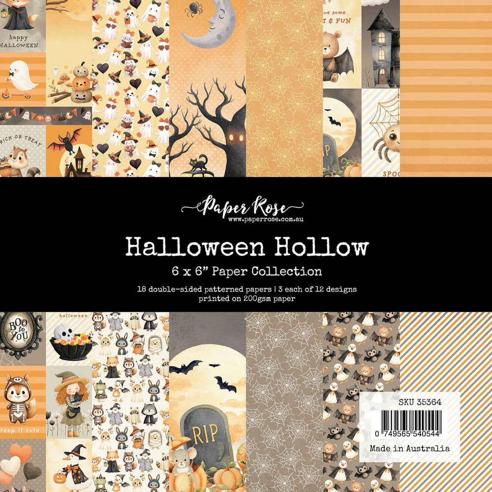 Collection de papier Halloween Hollow 6x6 35364