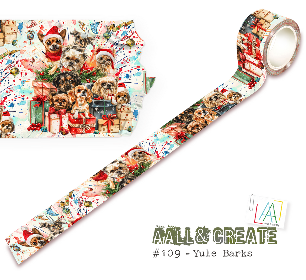 AALL and Create - Washi Tape - Yule Barks — Ecstasy Crafts