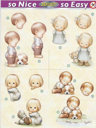 Morehead So Nice and Easy (4) - Fille et Chaton, Garçon et Chiot