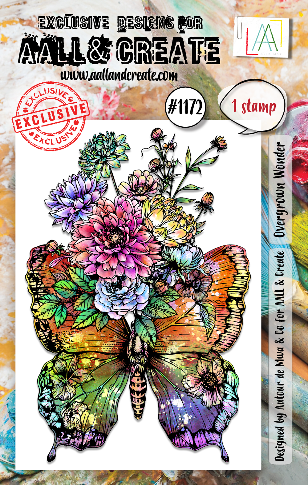 AALL and Create - Set de tampons A7 - Overgrown Wonder