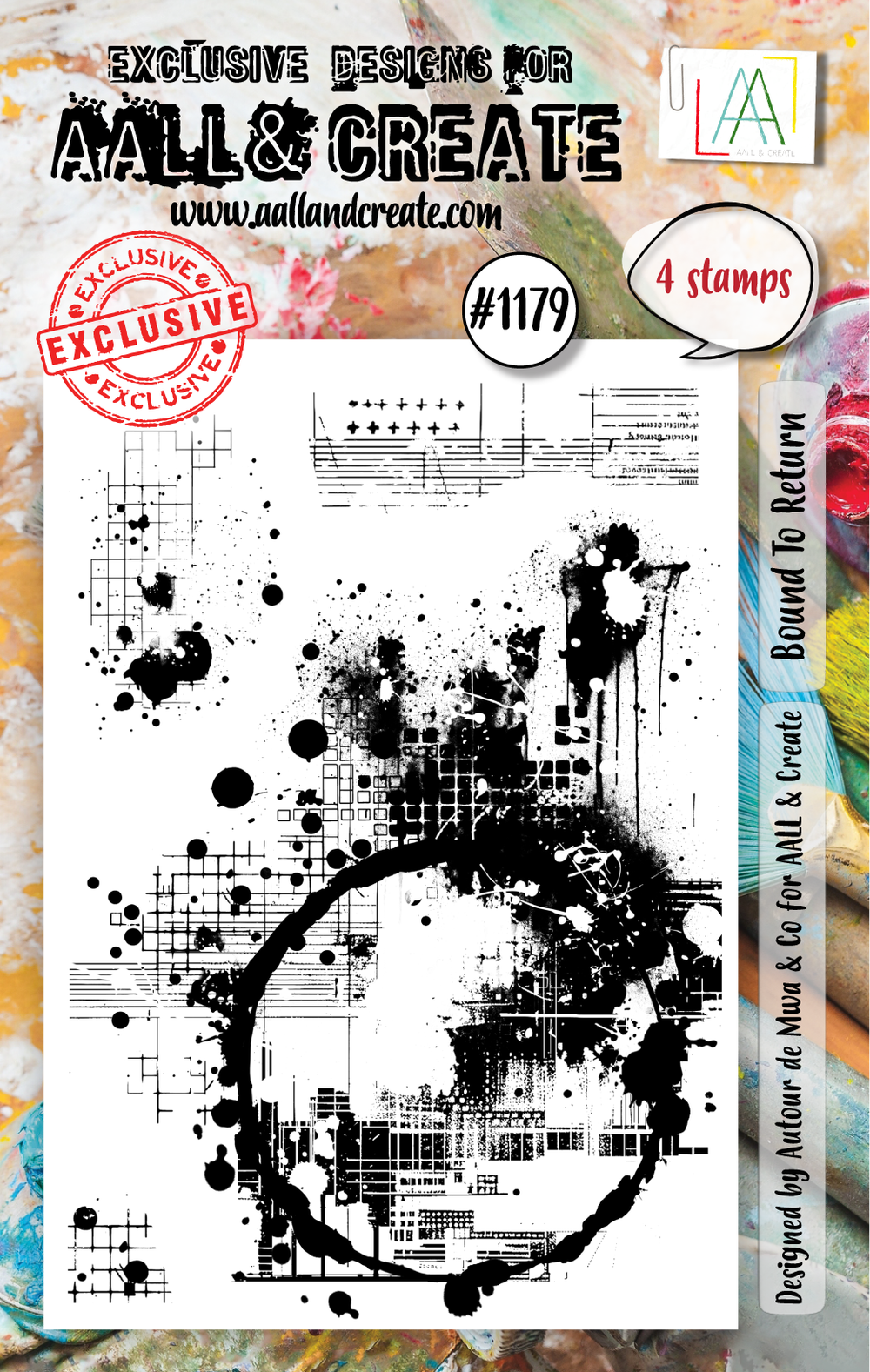 AALL and Create - A7 Stamp Set - Bound To Return — Ecstasy Crafts