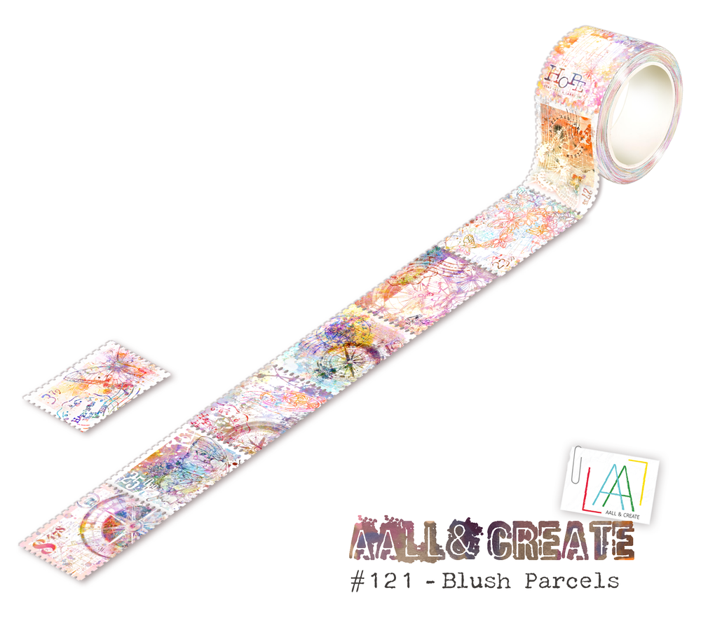 AALL and Create - Washi Tape 25mmx5m - Blush Parcels — Ecstasy Crafts
