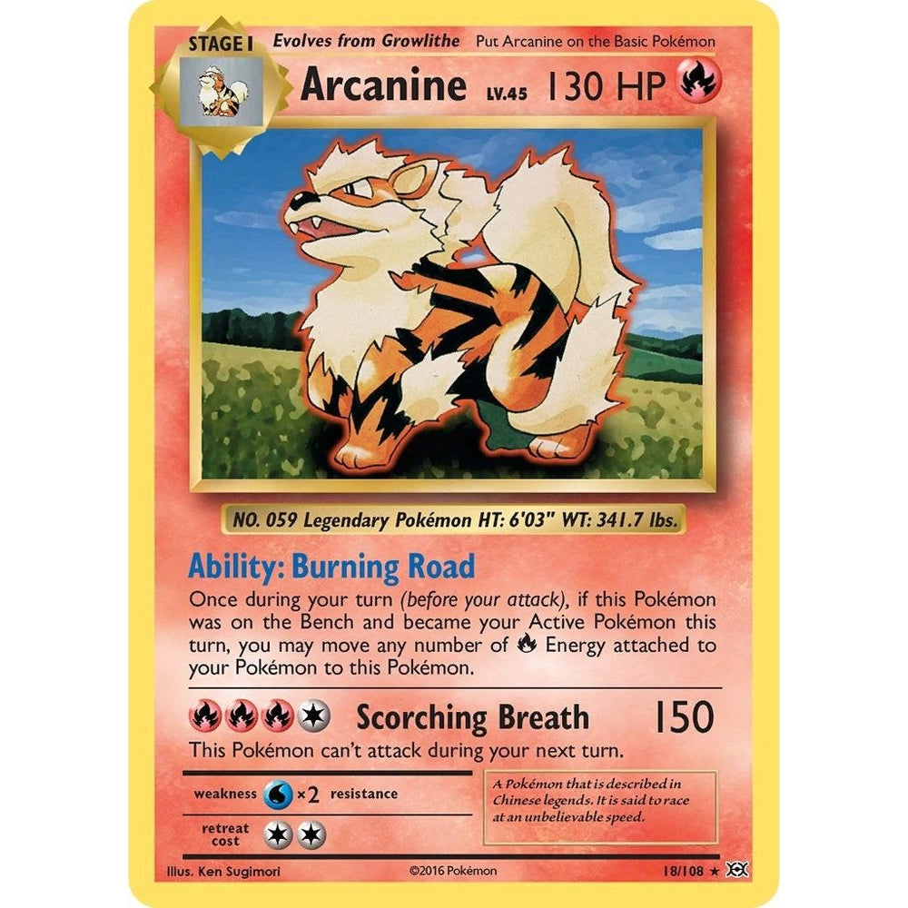Arcanine (18/108) (EVO)