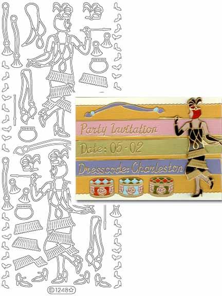 Stickers décoratifs - Dames des années vingt