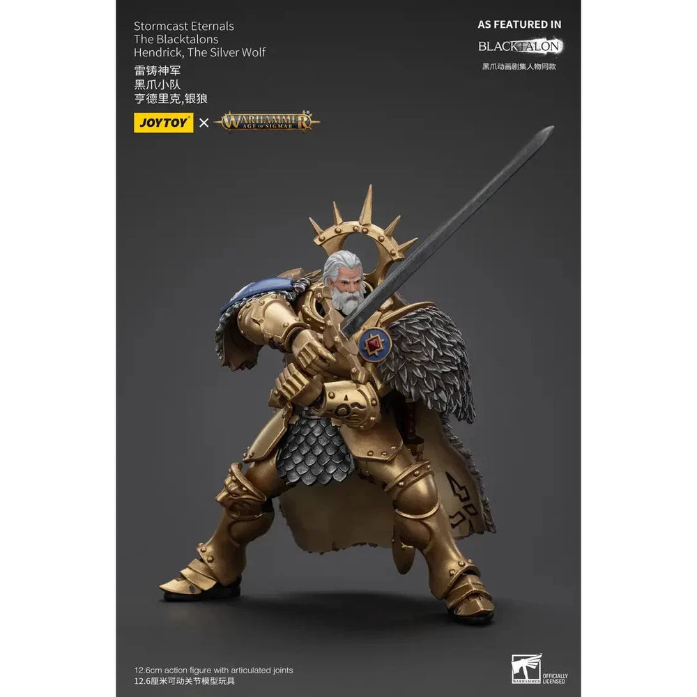 JOYTOY - Stormcast Eternals Les Griffes Noires Hendrick, Le Loup d'Argent